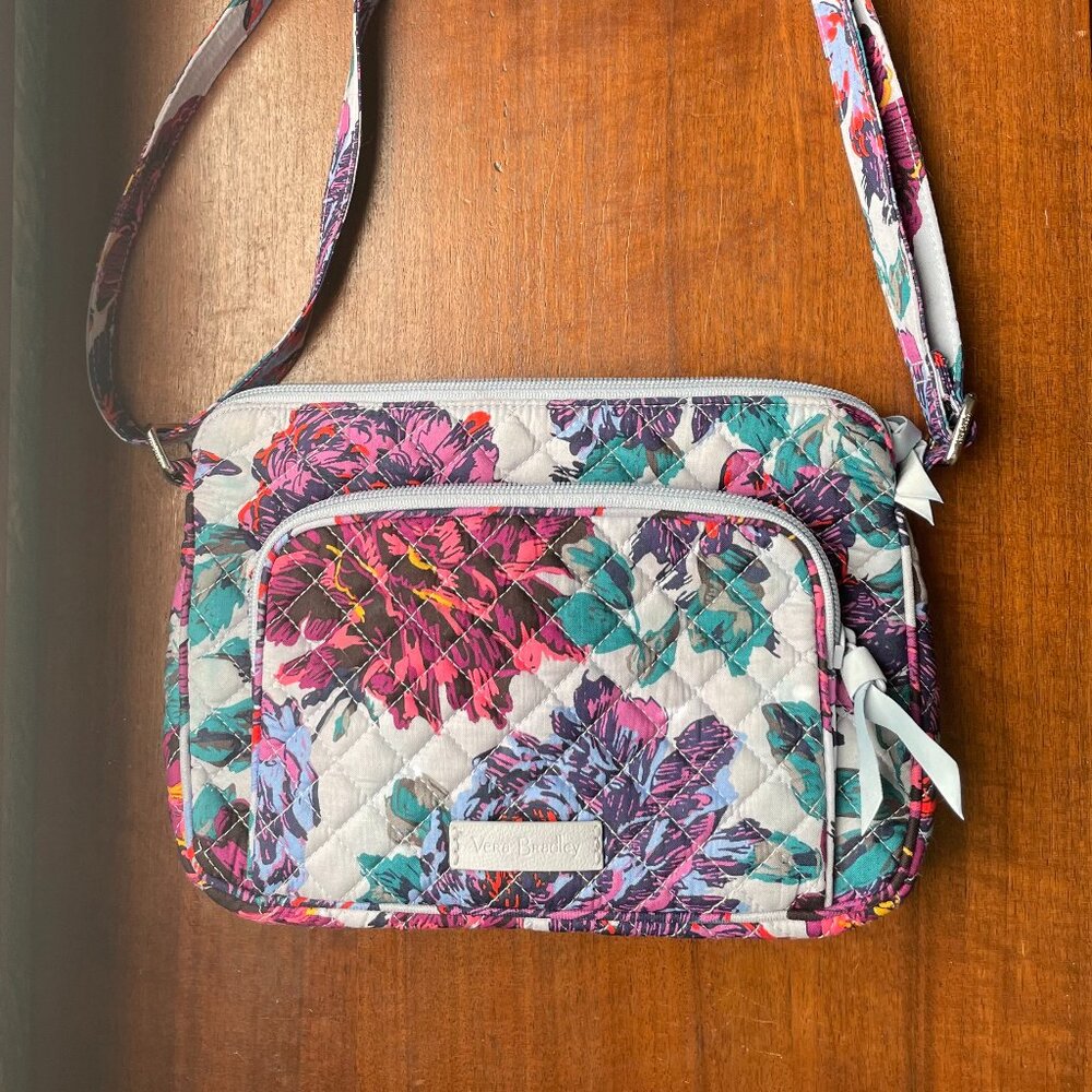 Vera Bradley Neon Blooms Crossbody Purse
